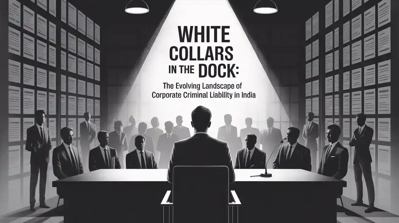 White Collars In The Dock: The Evolving Landscape Of Corporate Criminal Liability In India 
