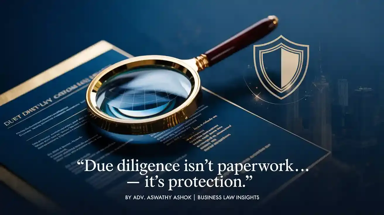 Due Diligence In Indian  Business: Meaning, Process, And Why It Matters 
