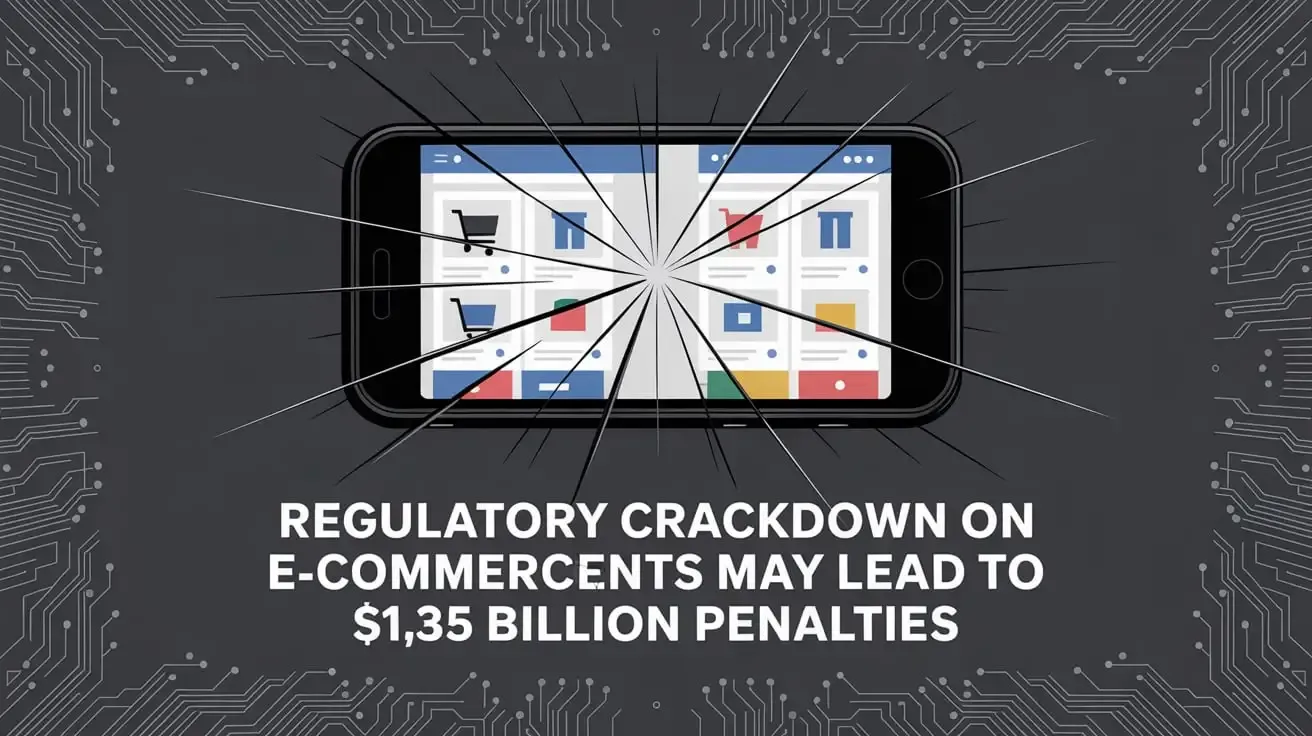 Regulatory crackdown on e-commerce giants may lead to $1.35 
billion penalties 
